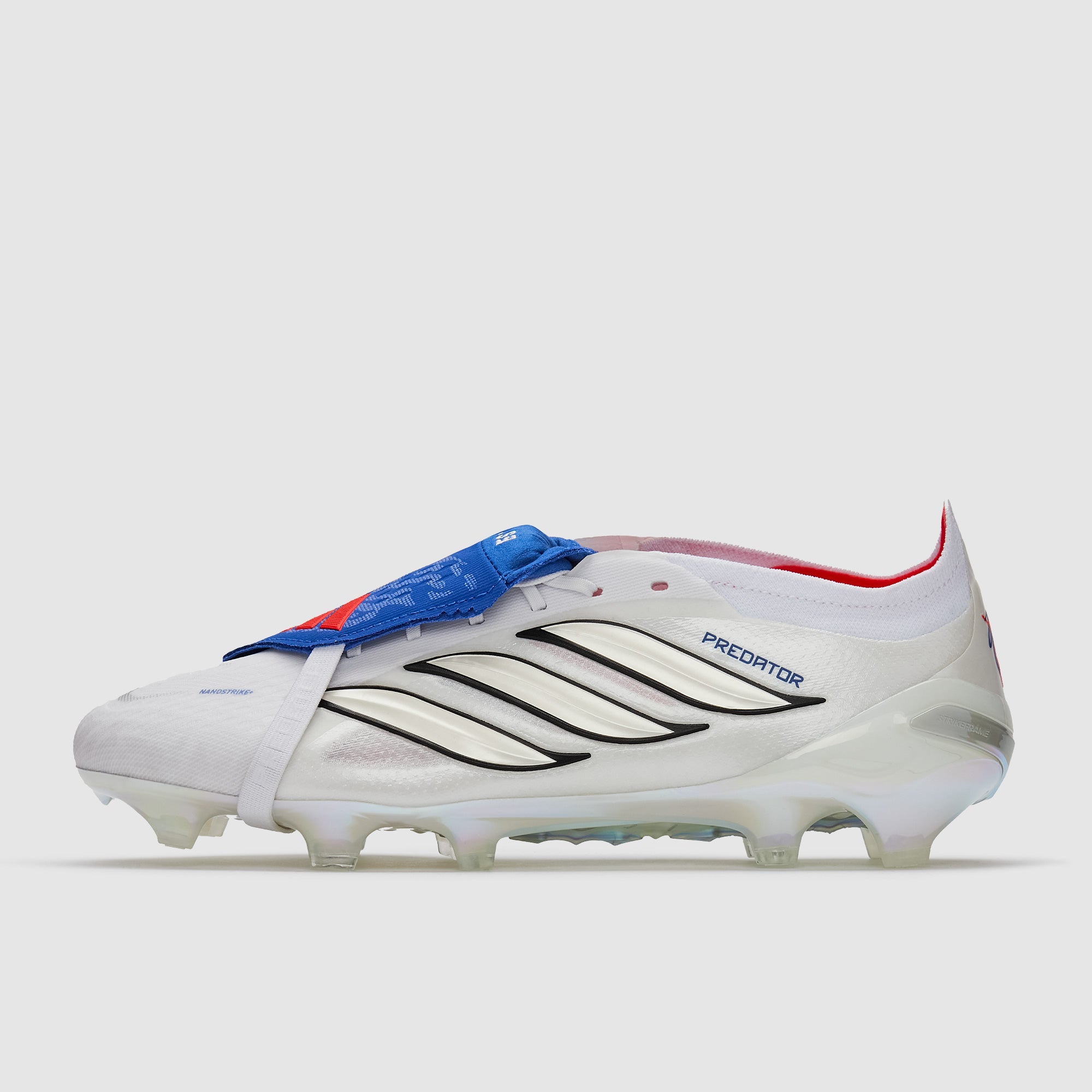 Adidas Predator Elite Tongue FG Football Boots Ftwr White/Zero Met./Team Royal Blue
