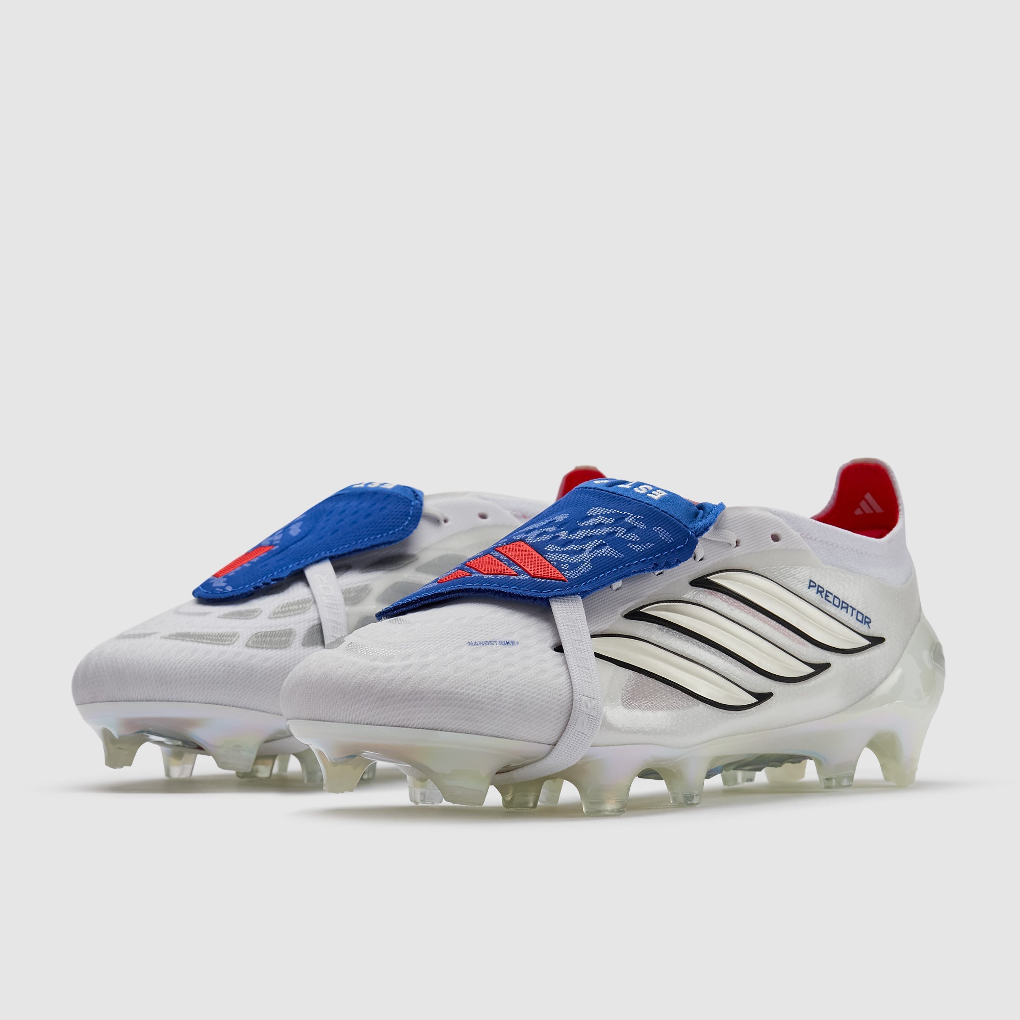 Adidas Predator Elite Tongue FG Football Boots Ftwr White/Zero Met./Team Royal Blue