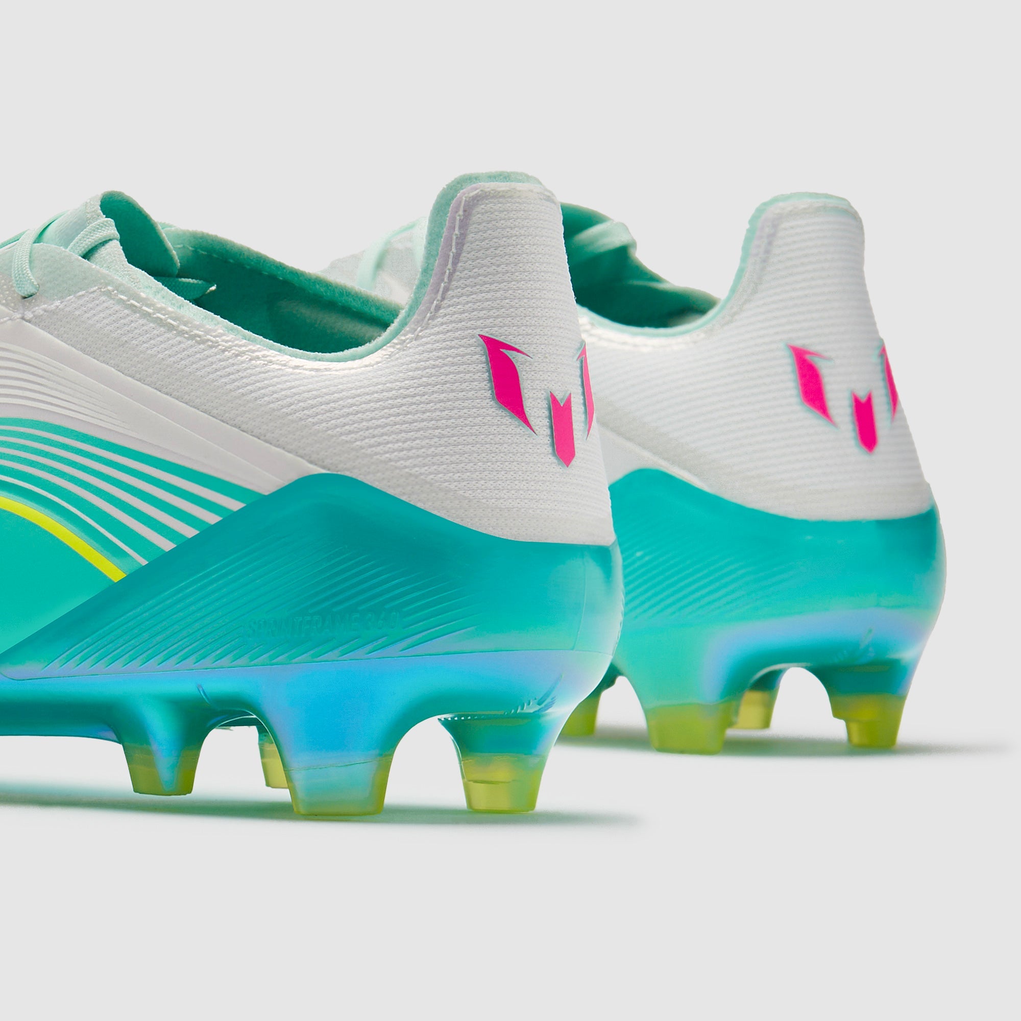 Adidas F50 Elite X Messi FG Football Boots Ftwr White/Lucid Pink/Flash Aqua