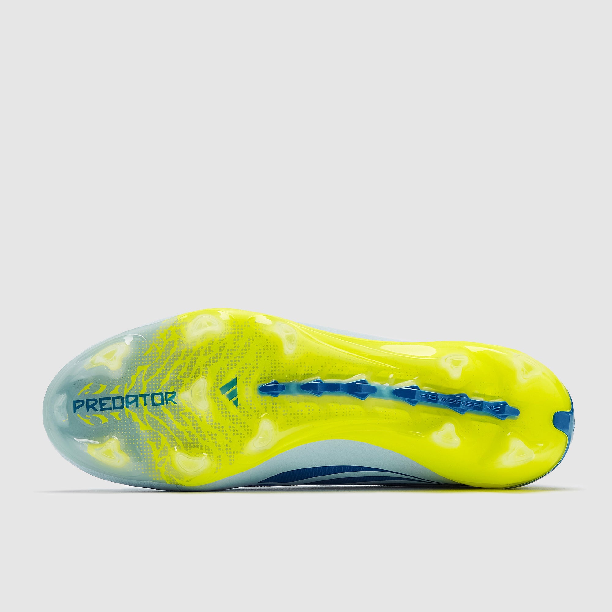 Adidas Predator Elite Laceless FG Football Boots Crystal Sky/Ray Blue/Team Solar Yellow