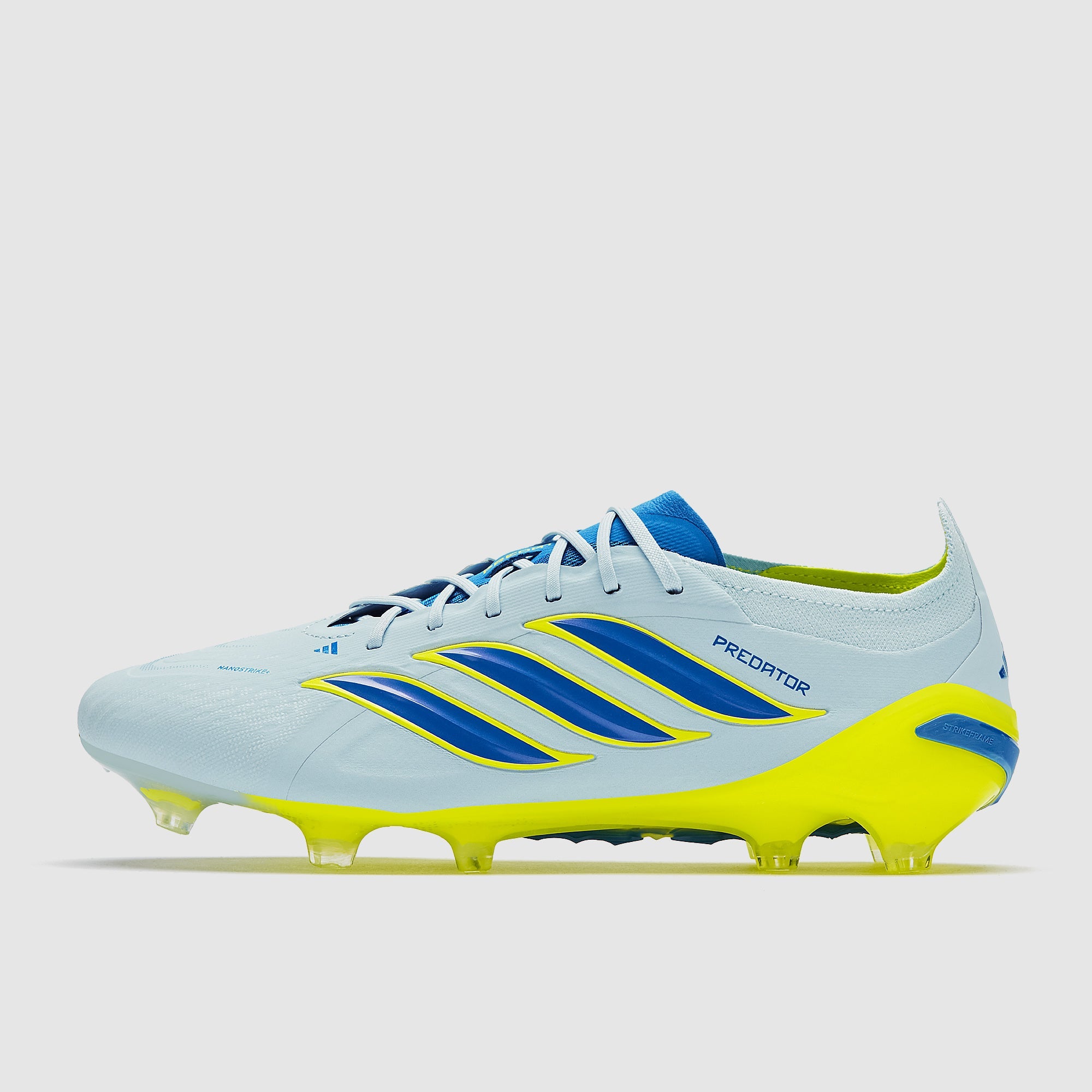 Adidas Predator Elite FG Football Boots Crystal Sky/Ray Blue/Team Solar Yellow