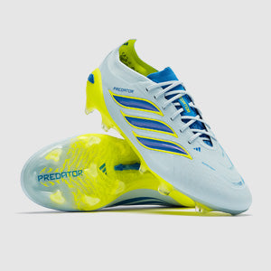 Adidas Predator Elite FG Football Boots Crystal Sky/Ray Blue/Team Solar Yellow