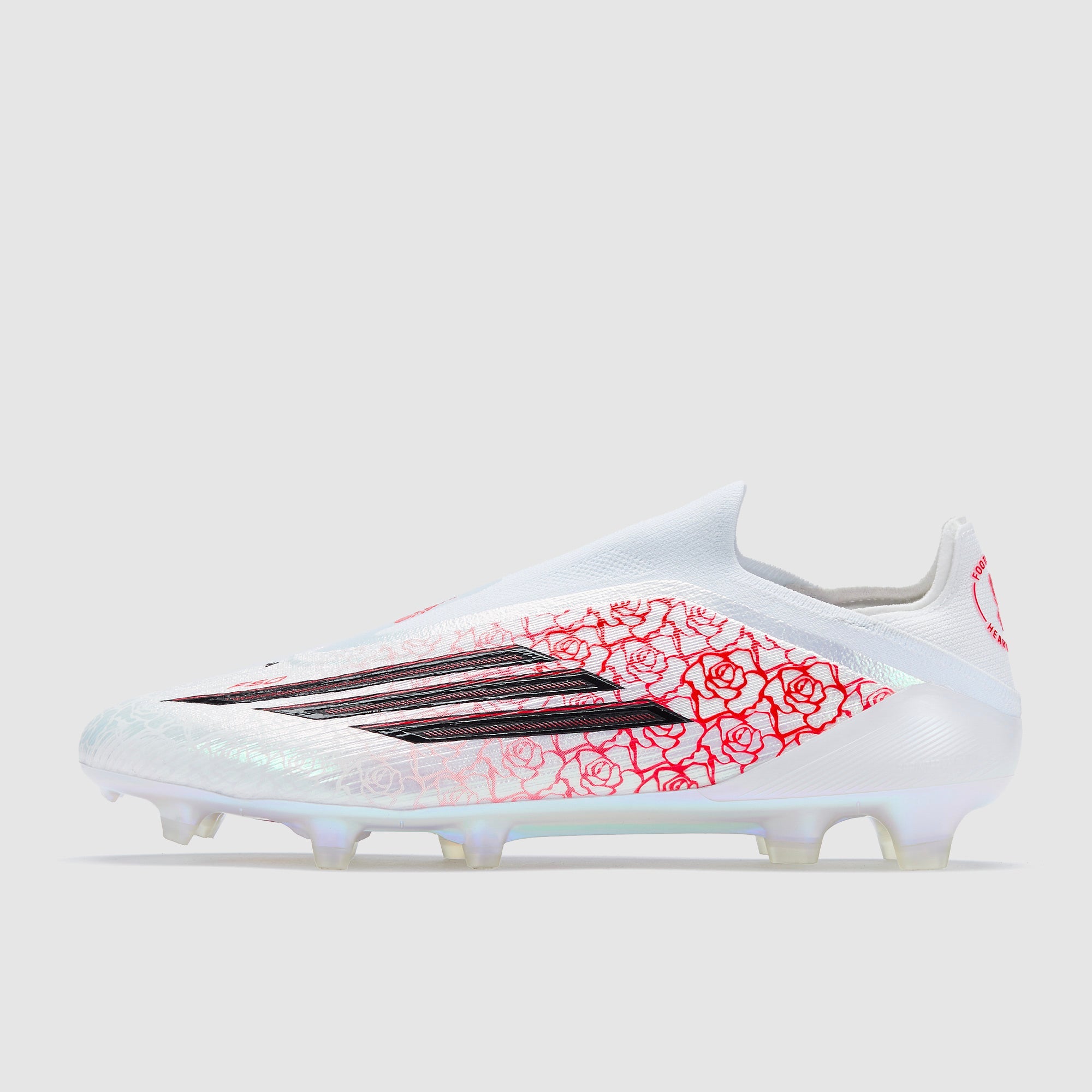 Adidas F50 Elite Laceless X Lamine Yamal FG Football Boots Ftwr White/Core Black/Lucid Red