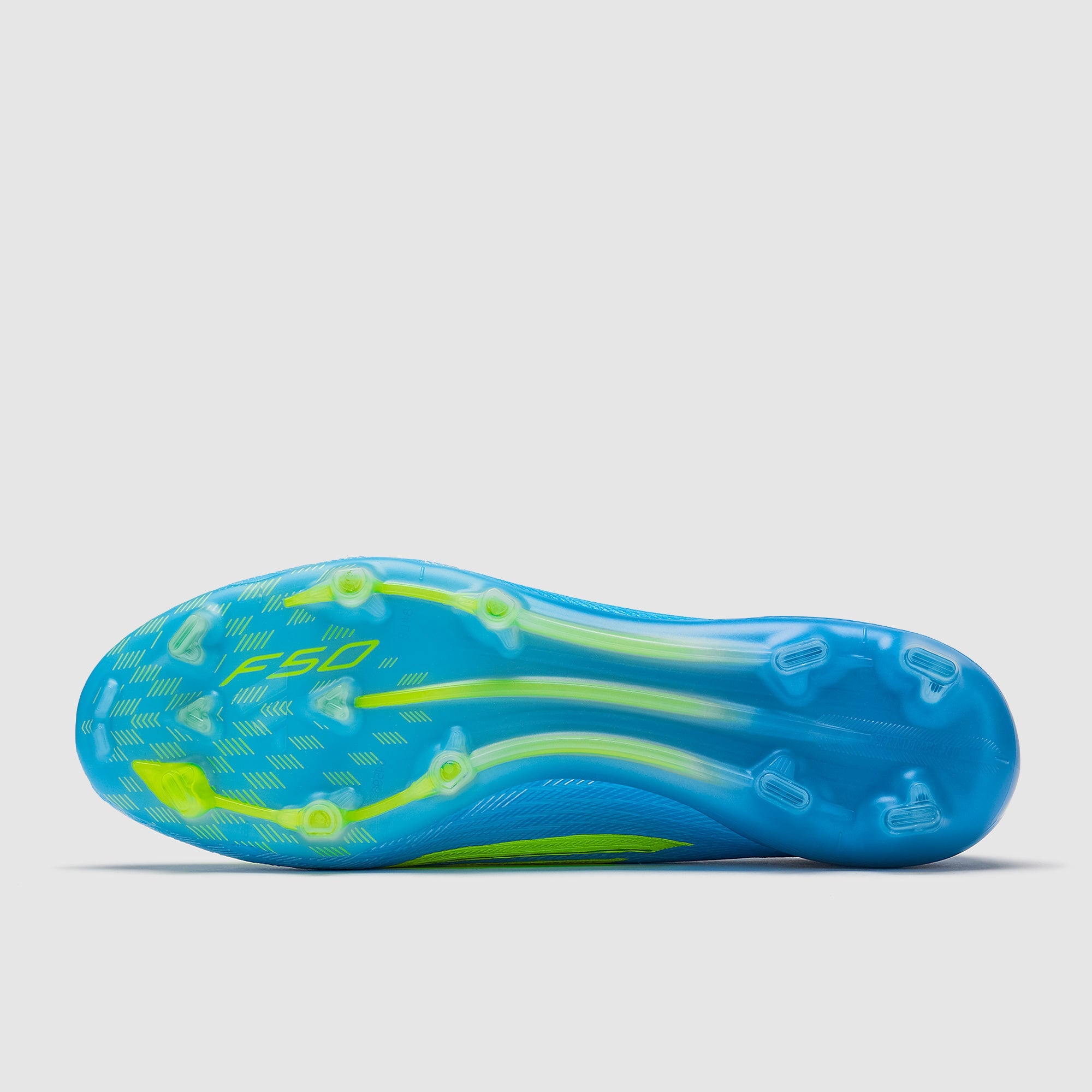 Adidas F50 Elite Laceless FG Football Boots Lucid Ray Blue/Team Solar Yellow/Lucid Aquamarine