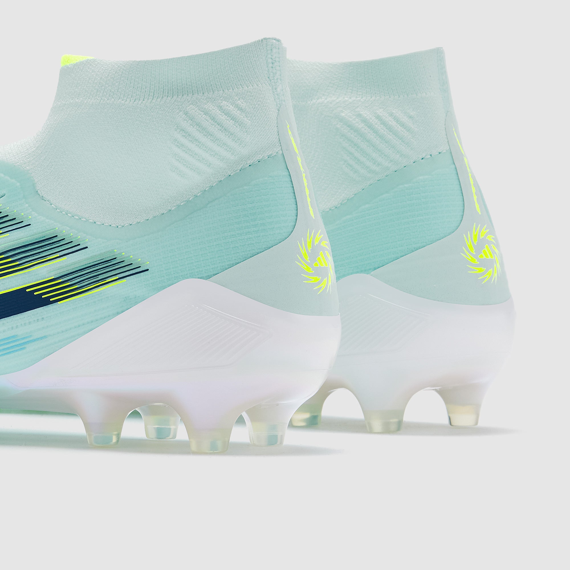 Adidas F50 Sparkfusion Elite FG/AG Football Boots Almost Blue/Dusky Petrol/Hi-Res Yellow