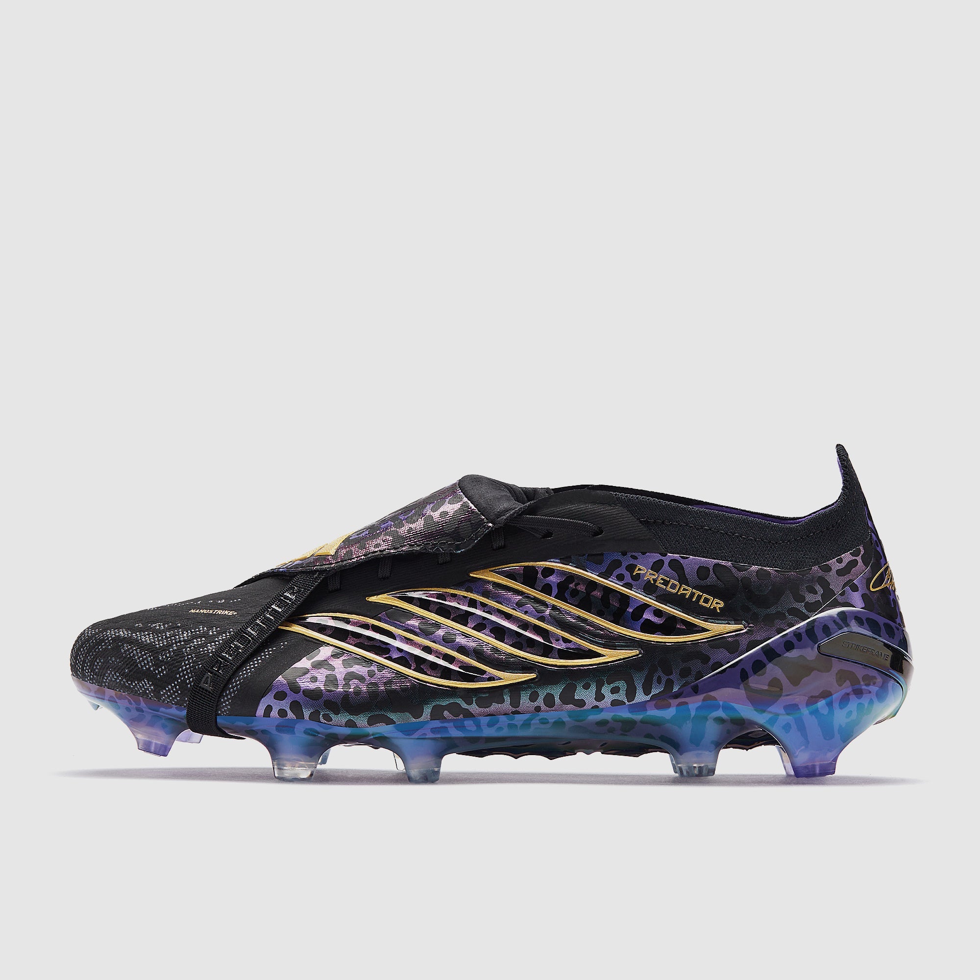Adidas Predator Elite Tongue X Kaka FG Football Boots Core Black/Gold Metallic