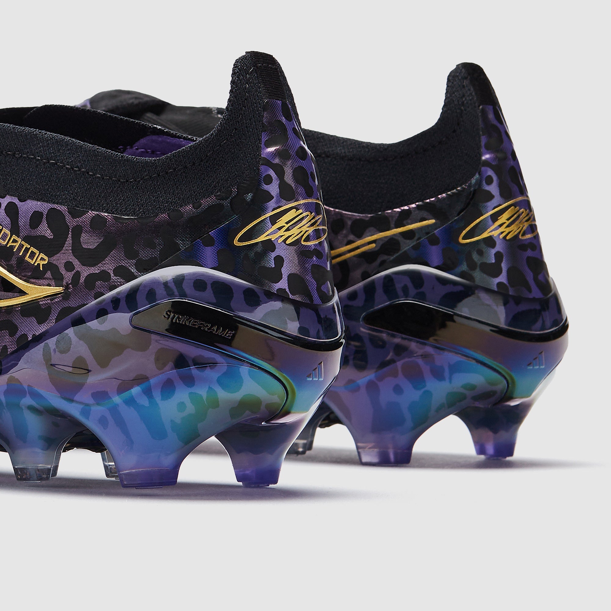 Adidas Predator Elite Tongue X Kaka FG Football Boots Core Black/Gold Metallic