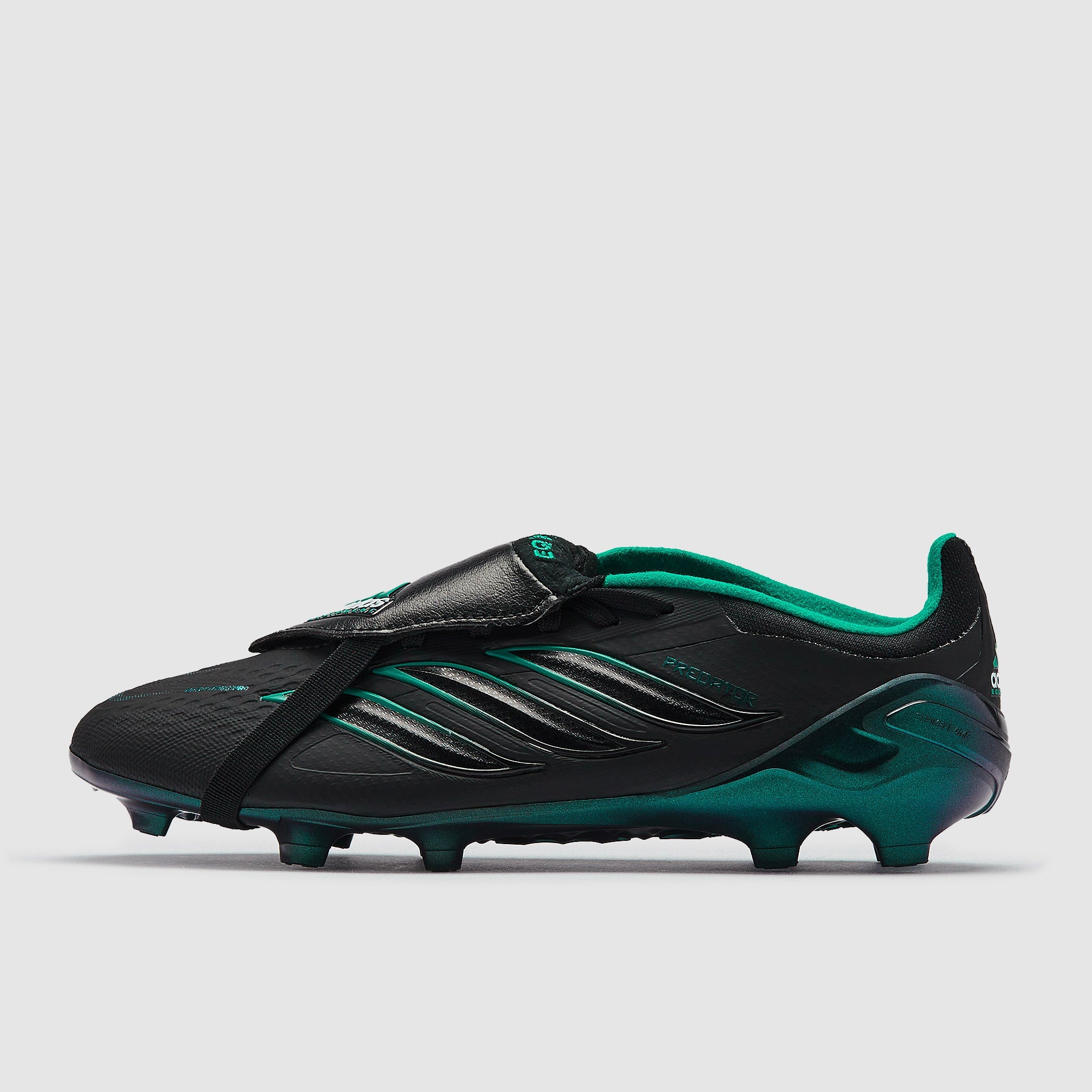 Adidas Kids Predator EQT Elite FG Football Boots Core Black/Core Black/Equipment Green