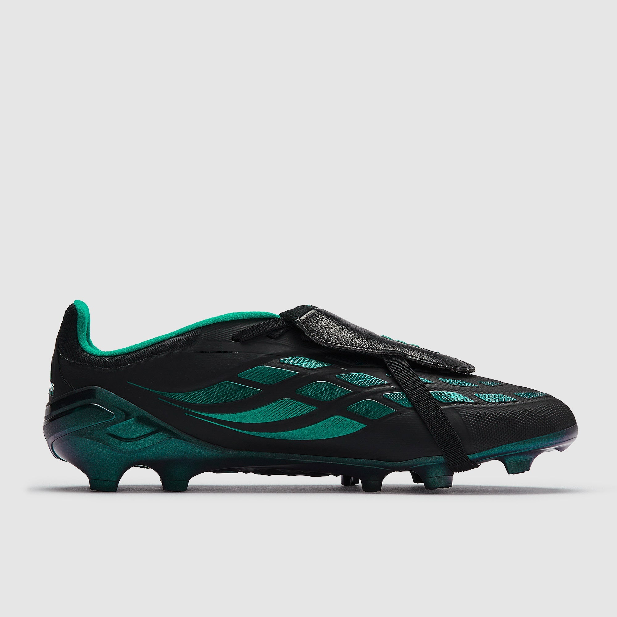 Adidas Kids Predator EQT Elite FG Football Boots Core Black/Core Black/Equipment Green