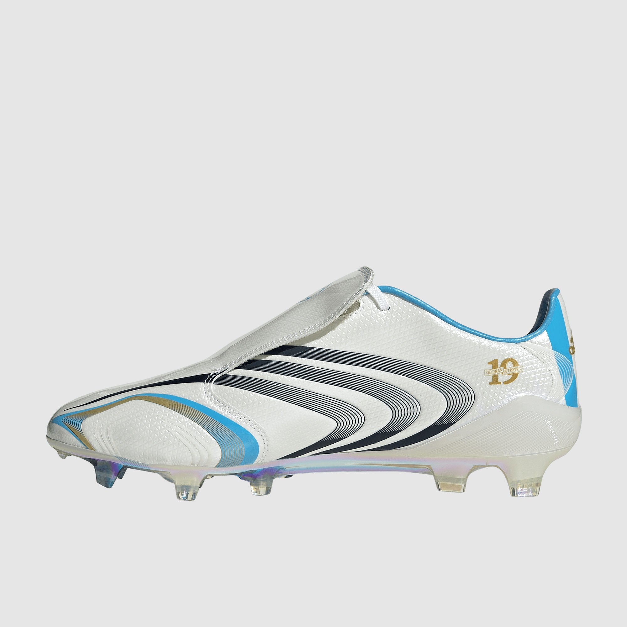 Adidas F50 Elite x Tunit FG Football Boots Core White/Night Navy/Gold Met.