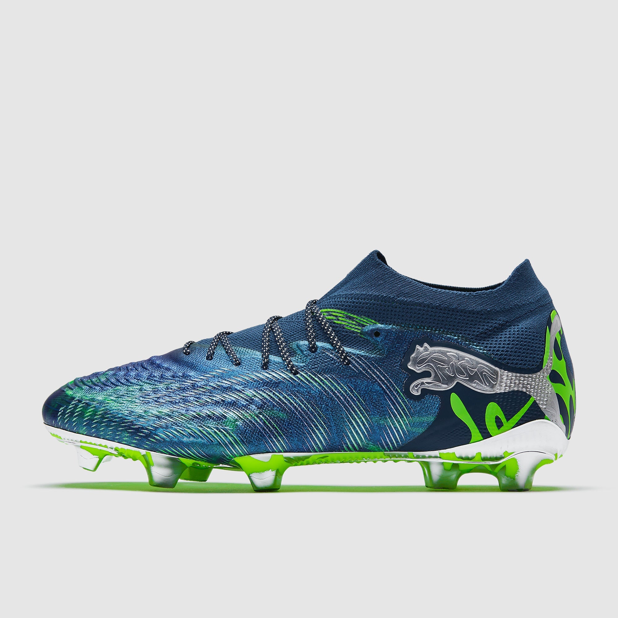 Puma Future 9 Ultimate FG Football Boots Persian Blue/Vivid Blue/Lapis Lazuli/Green Gecko/Puma Silver