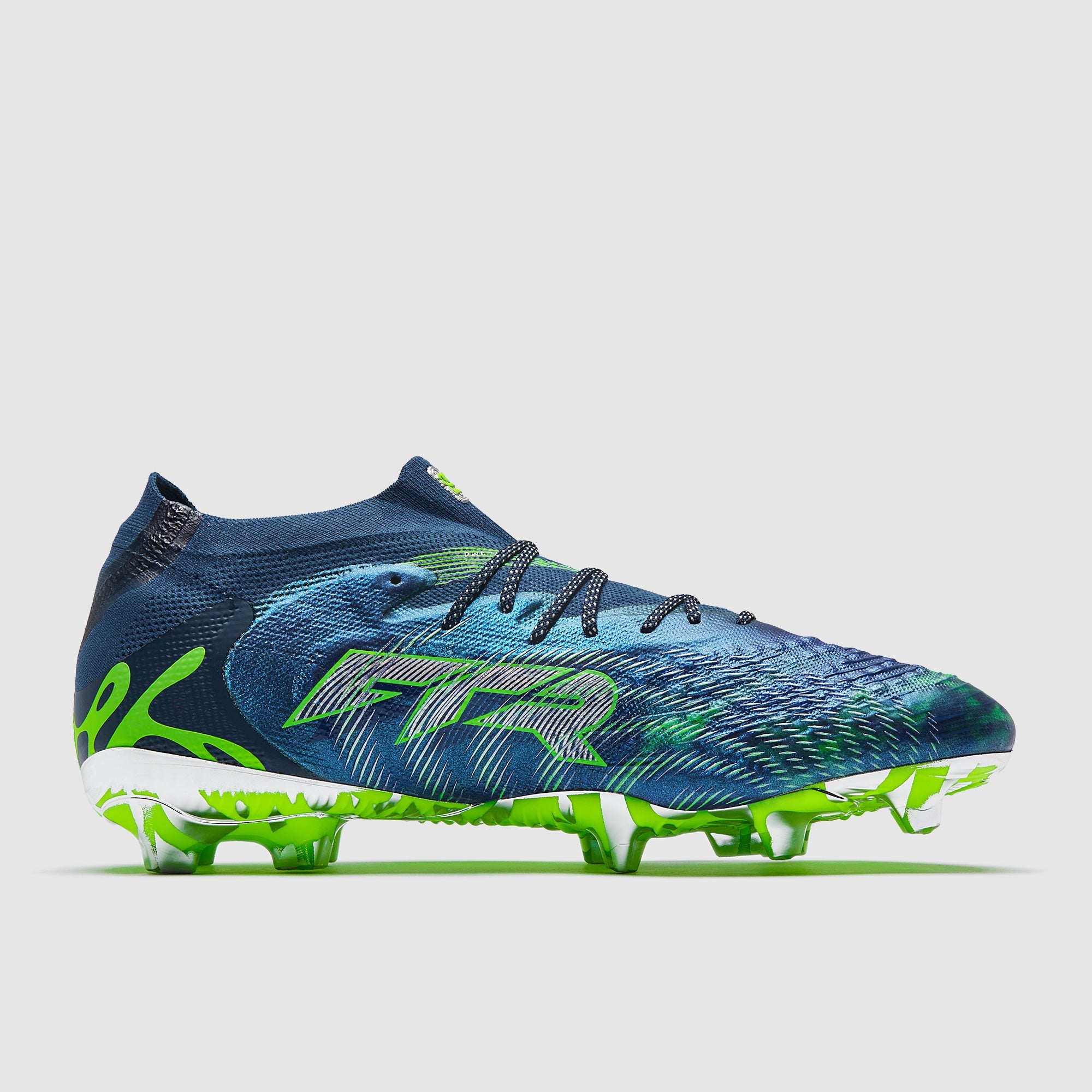 Puma Future 9 Ultimate FG Football Boots Persian Blue/Vivid Blue/Lapis Lazuli/Green Gecko/Puma Silver