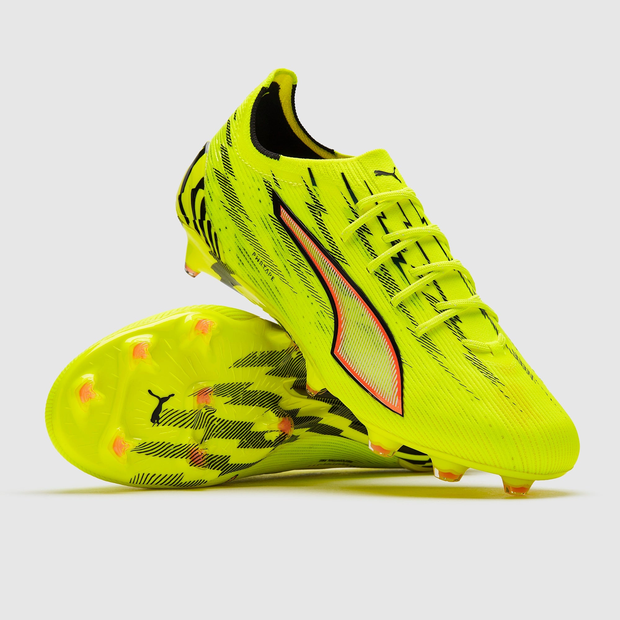 Puma Ultra 6 Ultimate FG Football Boots Yellow Alert/Puma Black/Puma Silver/Glowing Red