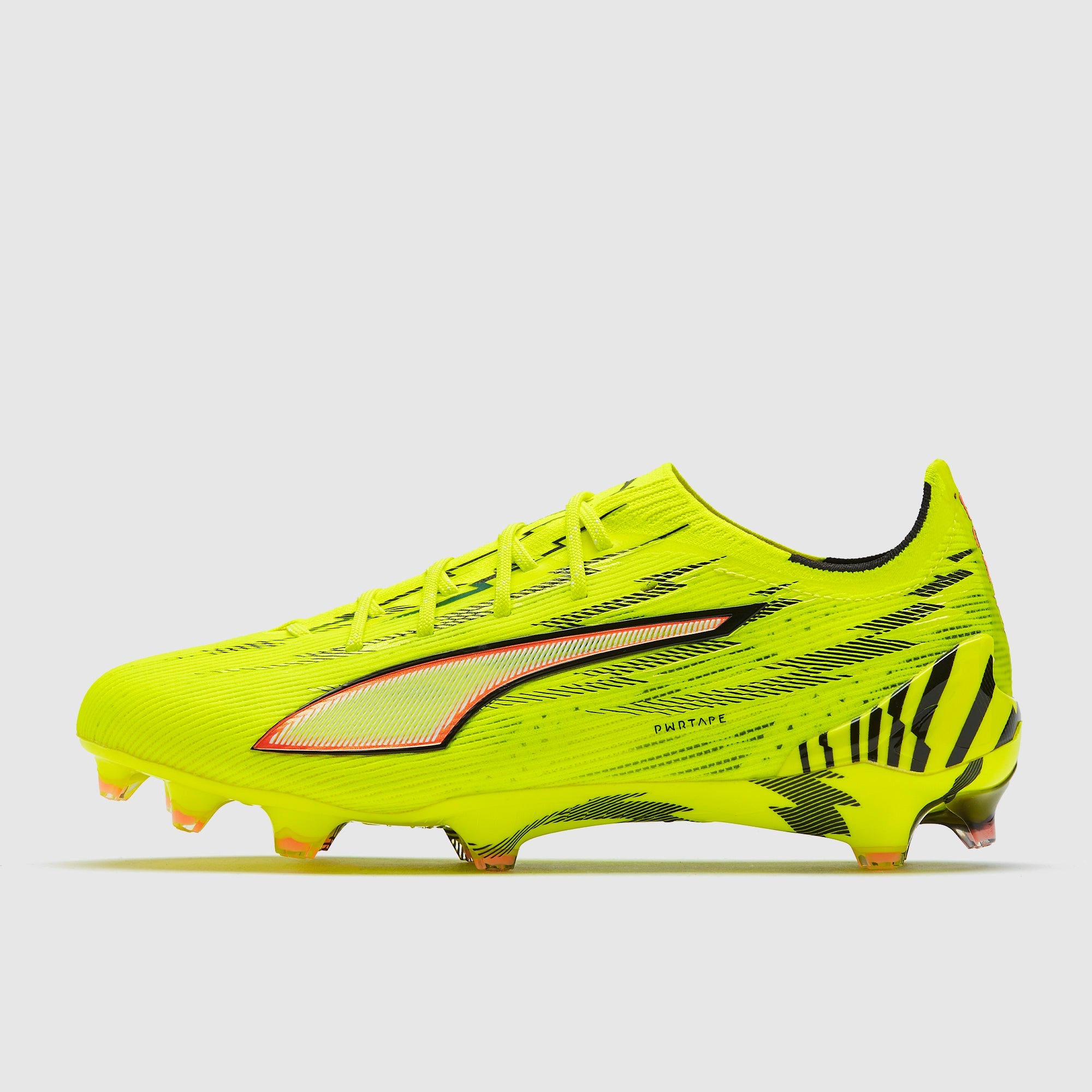 Puma Women's Ultra 6 Ultimate FG Football Boots Yellow Alert/Puma Black/Puma Silver/Glowing Red