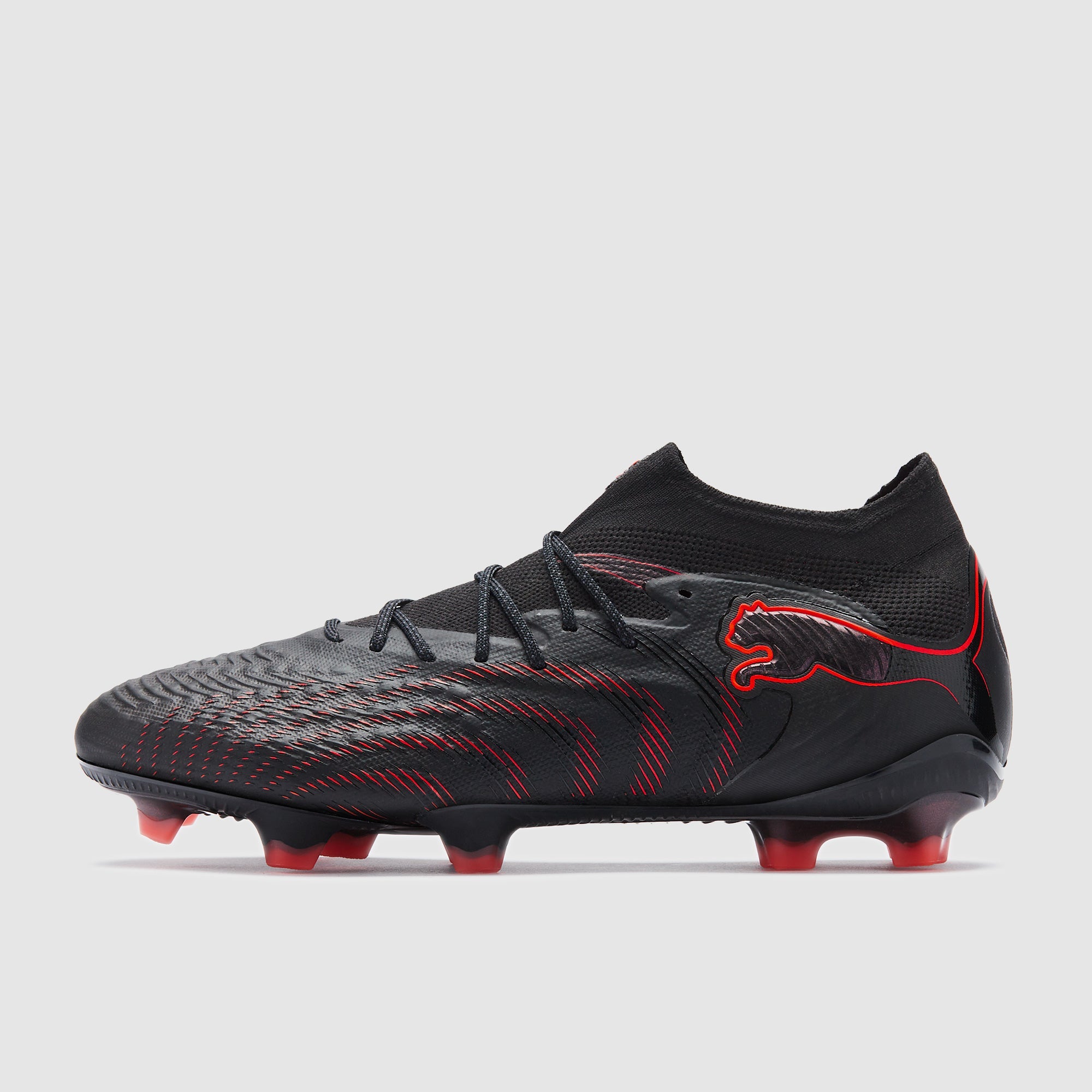 Puma Future 9 Ultimate FG Football Boots Puma Black/Glowing Red/Strong Gray