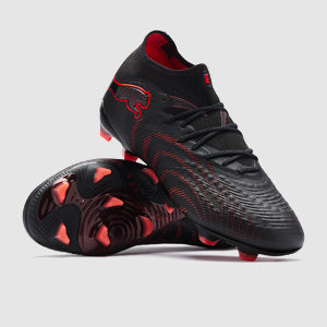 Puma Future 9 Ultimate FG Football Boots Puma Black/Glowing Red/Strong Gray