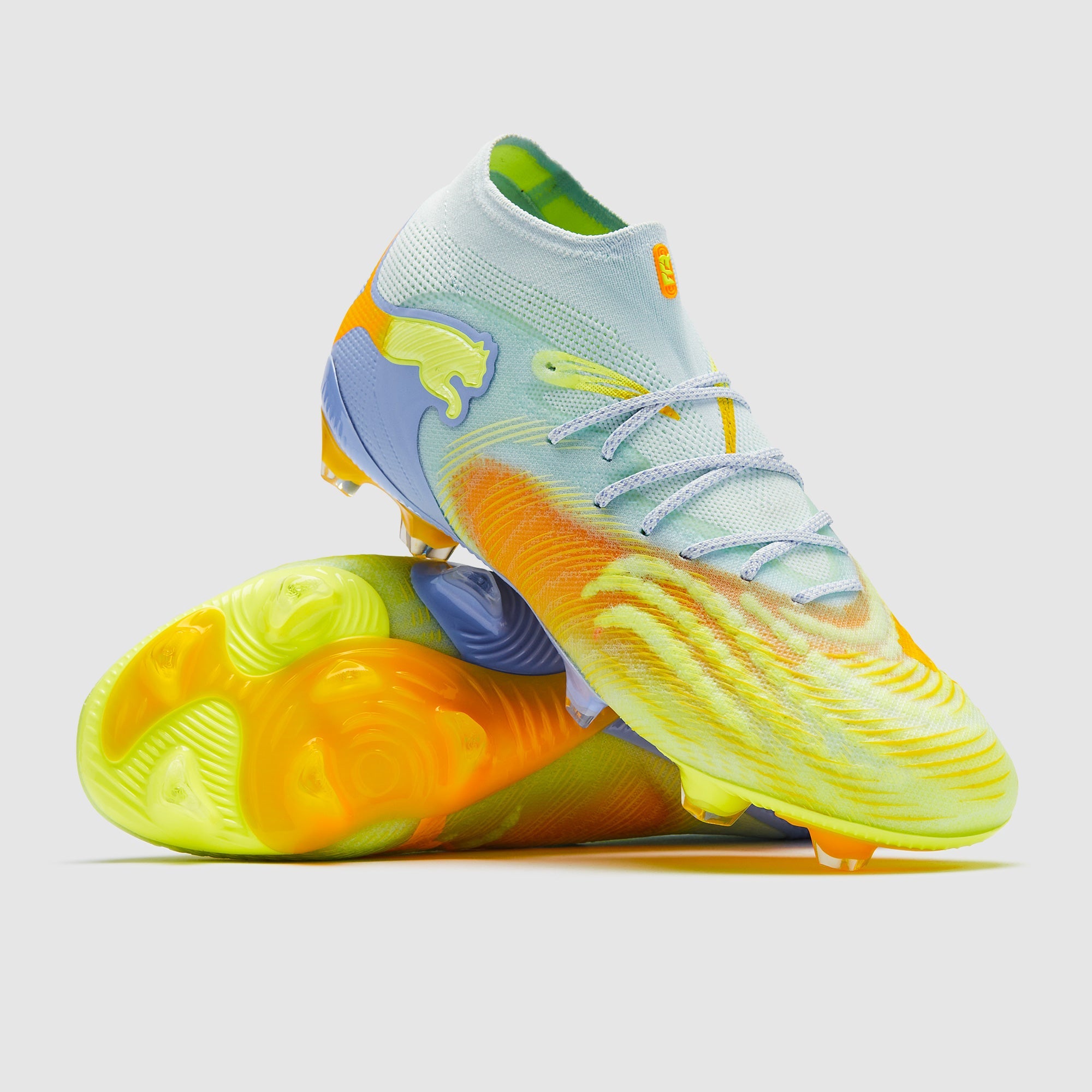 Puma Women's Future 9 Ultimate FG Football Boots Fizzy Light/Icy Blue/Intense Lavender/Sun Stream
