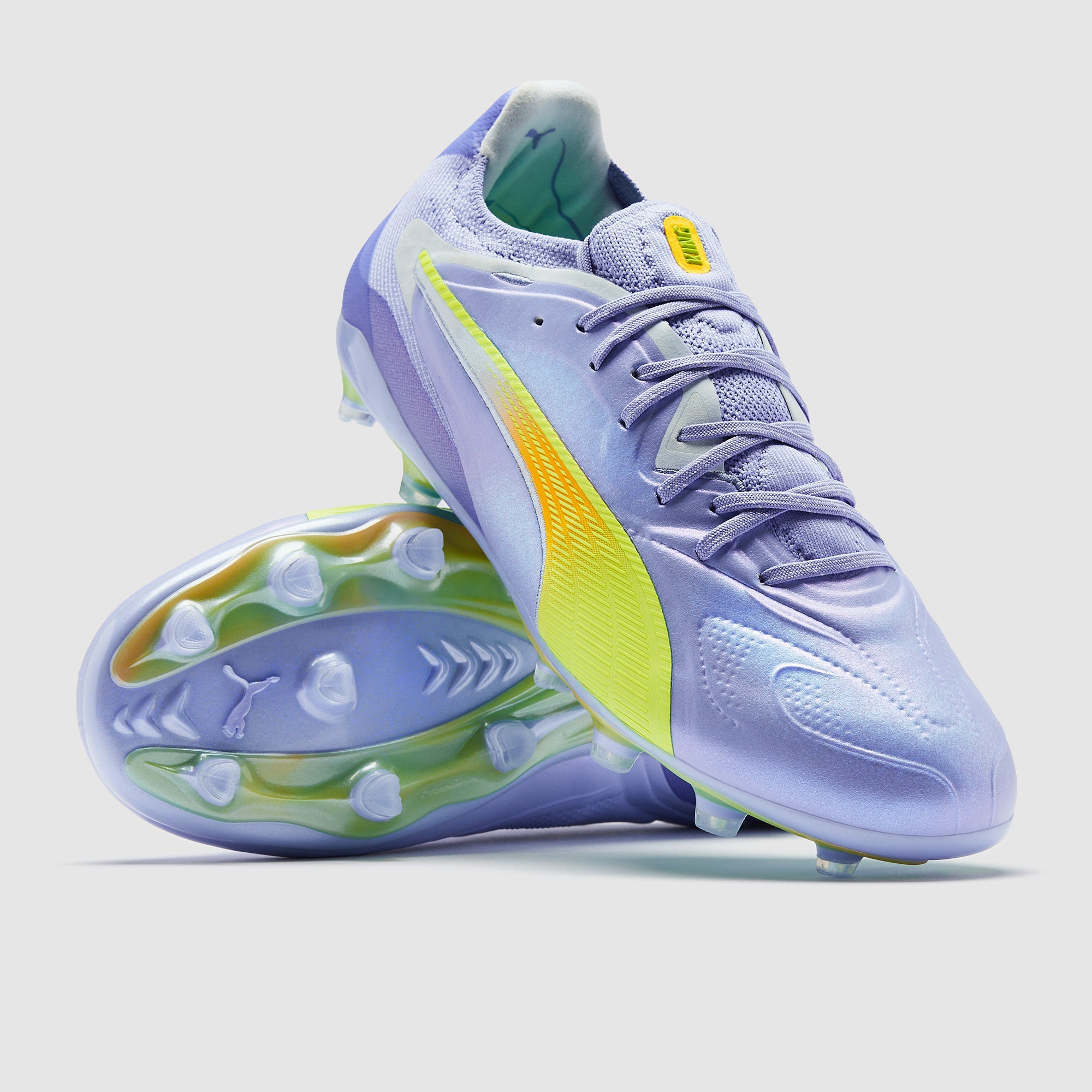 Puma Women's King 20 Ultimate FG/AG Football Boots Fizzy Light/Icy Blue/Intense Lavender
