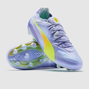 Puma Women's King 20 Ultimate FG/AG Football Boots Fizzy Light/Icy Blue/Intense Lavender