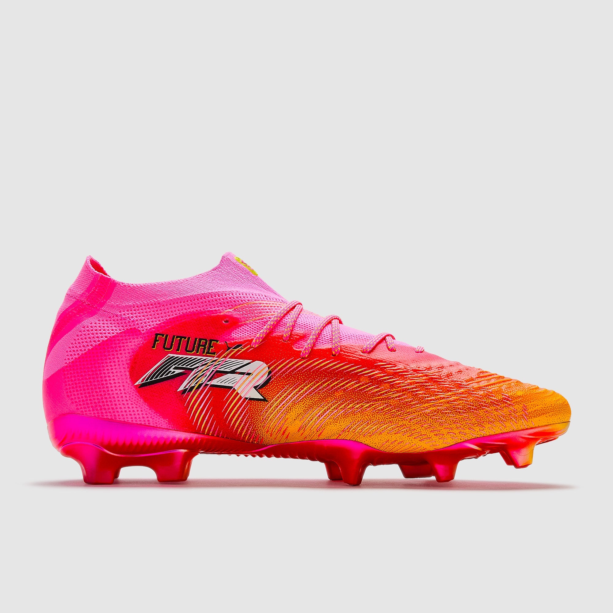 Puma Future 9 Ultimate FG Football Boots Poison Pink/Sun Stream/Bright Aqua