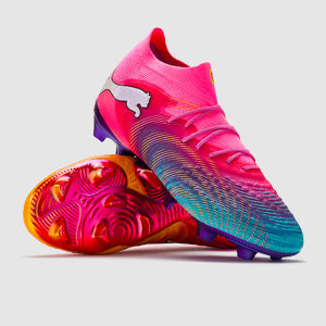 Puma Future 9 Ultimate FG Football Boots Poison Pink/Sun Stream/Bright Aqua