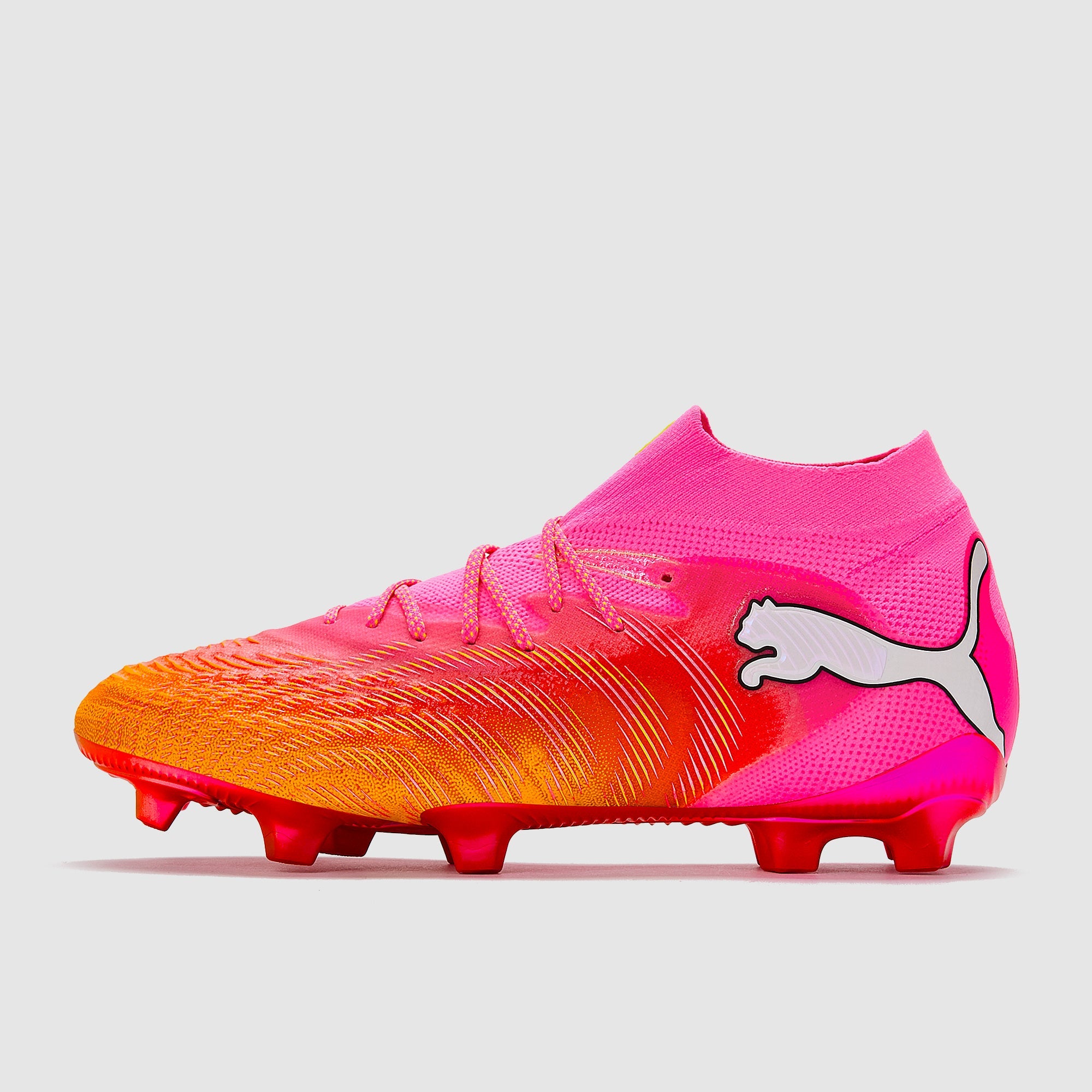 Puma Future 9 Ultimate FG Football Boots Poison Pink/Sun Stream/Bright Aqua