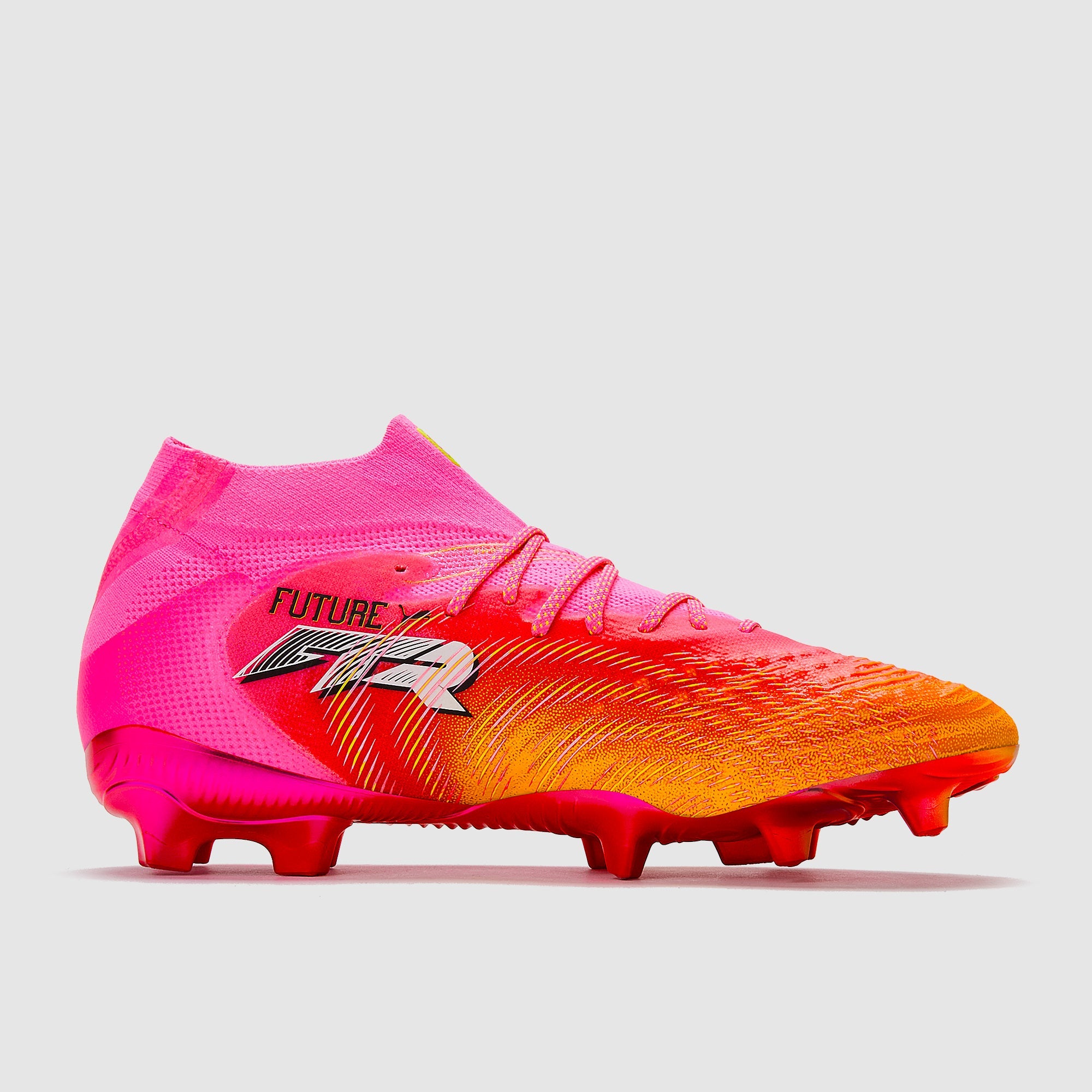Puma Future 9 Ultimate FG Football Boots Poison Pink/Sun Stream/Bright Aqua