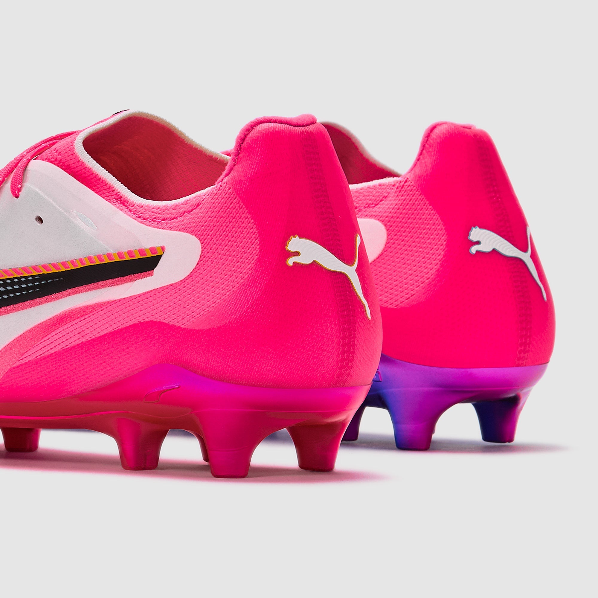 Puma King 20 Ultimate FG/AG Football Boots Puma White/Poison Pink/Bright Aqua