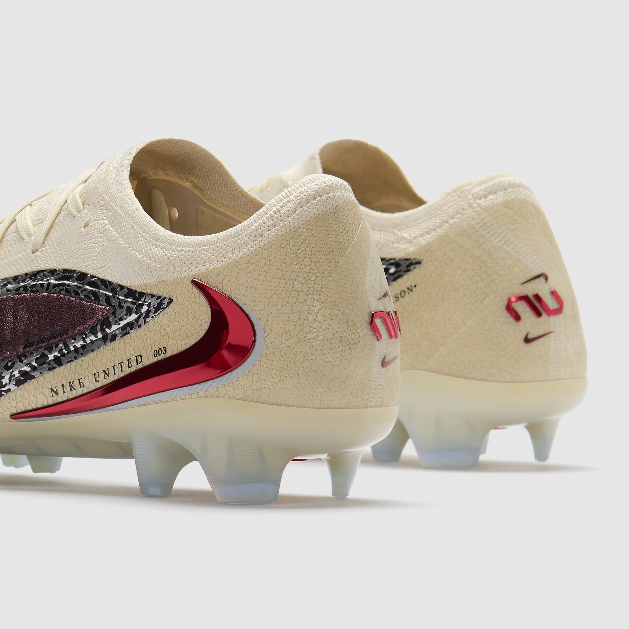 Nike Phantom 6 Low Elite FG Football Boots Burgundy Crush/Univ Red/Fossil