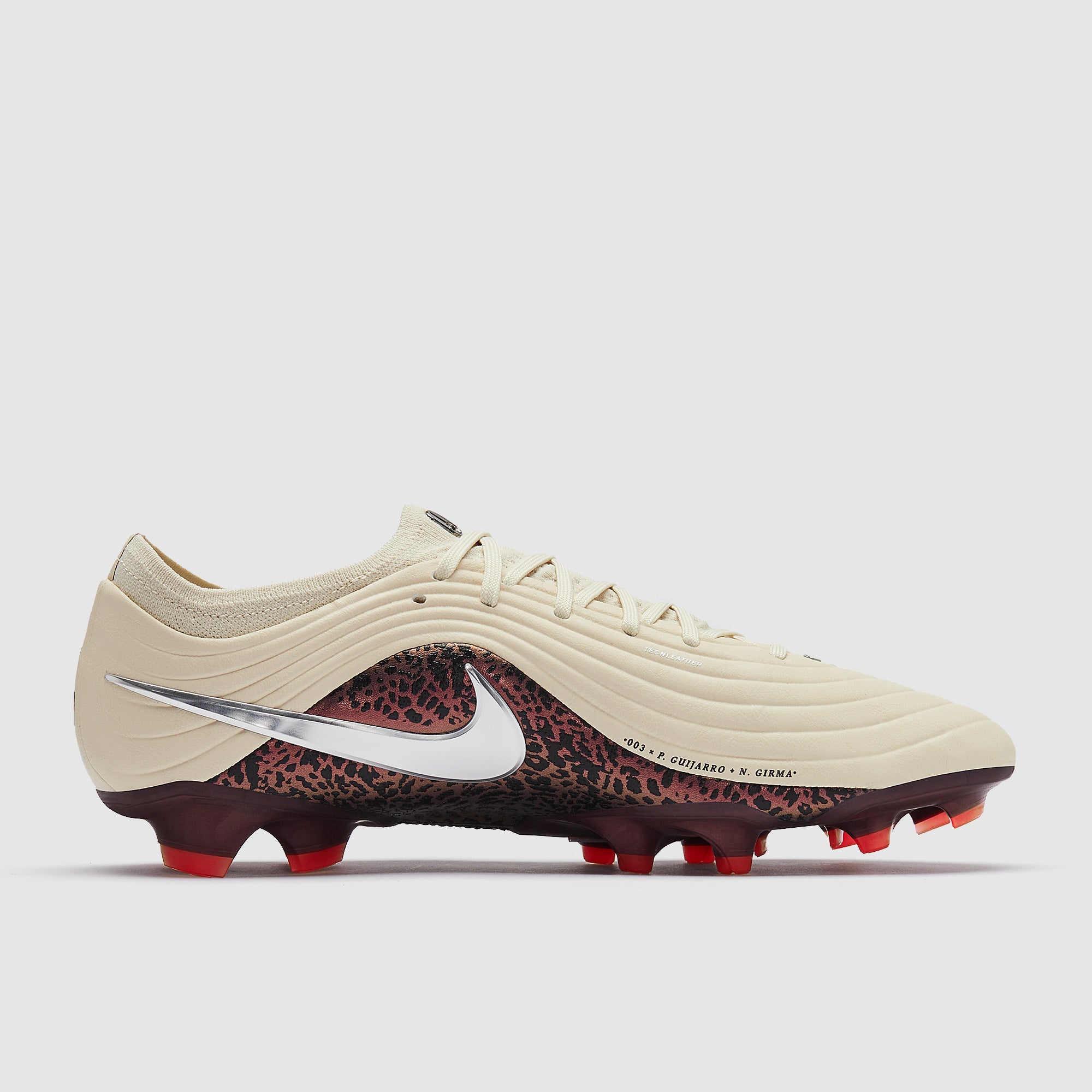 Nike Tiempo Maestro Elite FG Football Boots Fossil/Mtlc Silver/Burgundy Crush