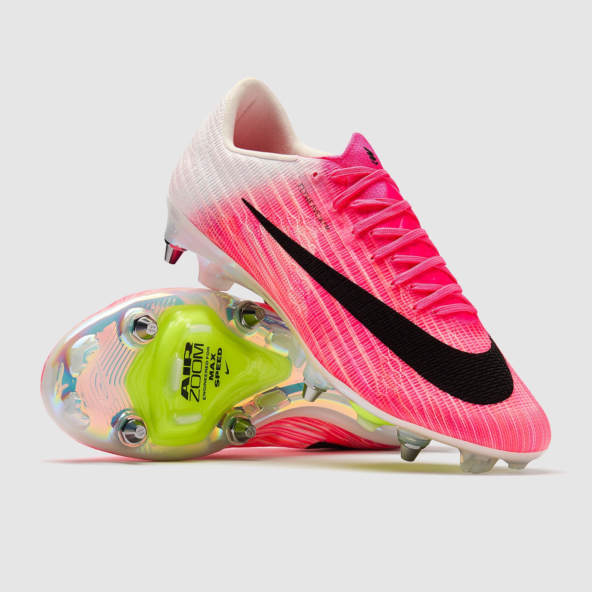 Nike Air Zoom Mercurial Superfly XI Elite SG-Pro Football Boots Pink/White