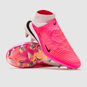 Nike Phantom 6 High Elite SG-Pro Player Edition Football Boots Pink/White