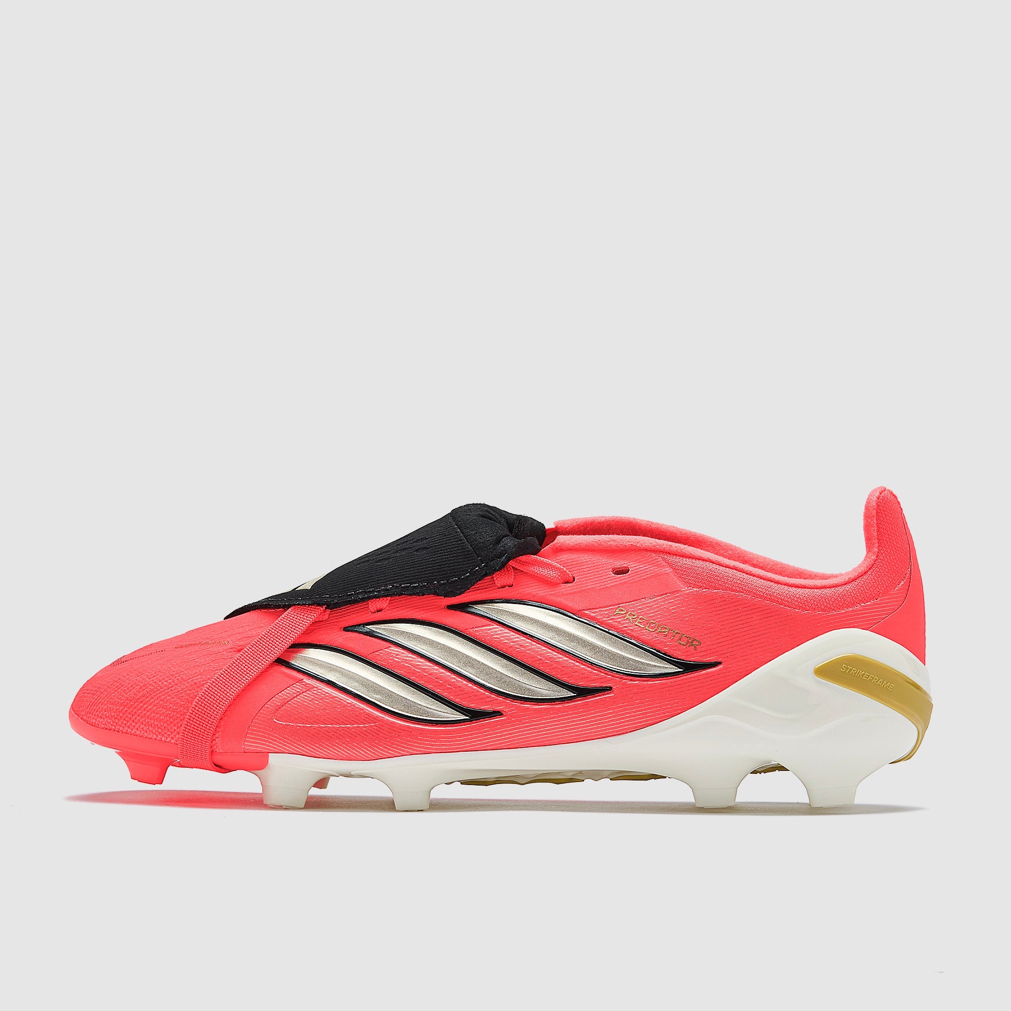Adidas Kids Predator Elite Tongue FG Football Boots Solar Turbo/Thermal Chrome/Core Black