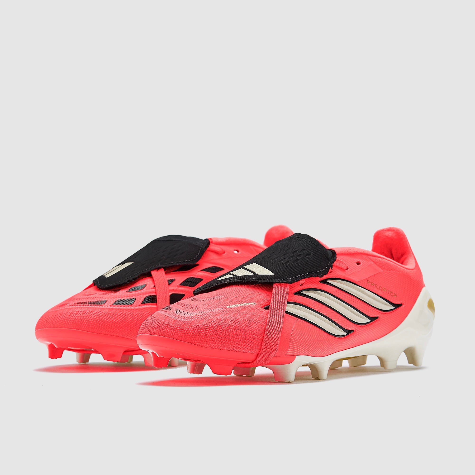 Adidas Kids Predator Elite Tongue FG Football Boots Solar Turbo/Thermal Chrome/Core Black