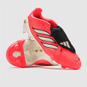 Adidas Kids Predator Elite Tongue FG Football Boots Solar Turbo/Thermal Chrome/Core Black