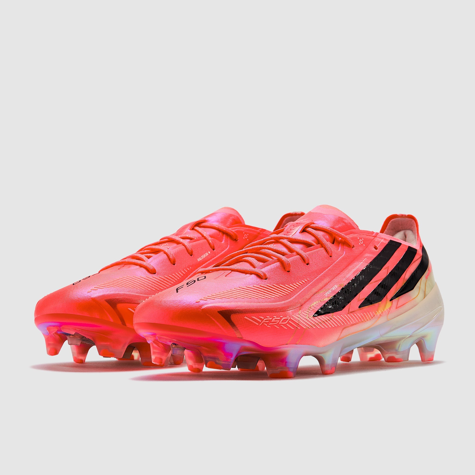 Adidas F50 Hyperfast Elite FG Football Boots Solar Turbo/Core Black/Gold Met