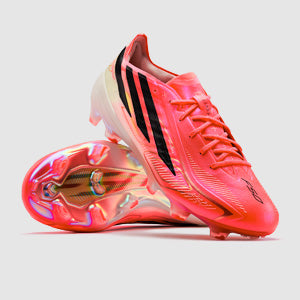 Adidas F50 Hyperfast Elite FG Football Boots Solar Turbo/Core Black/Gold Met