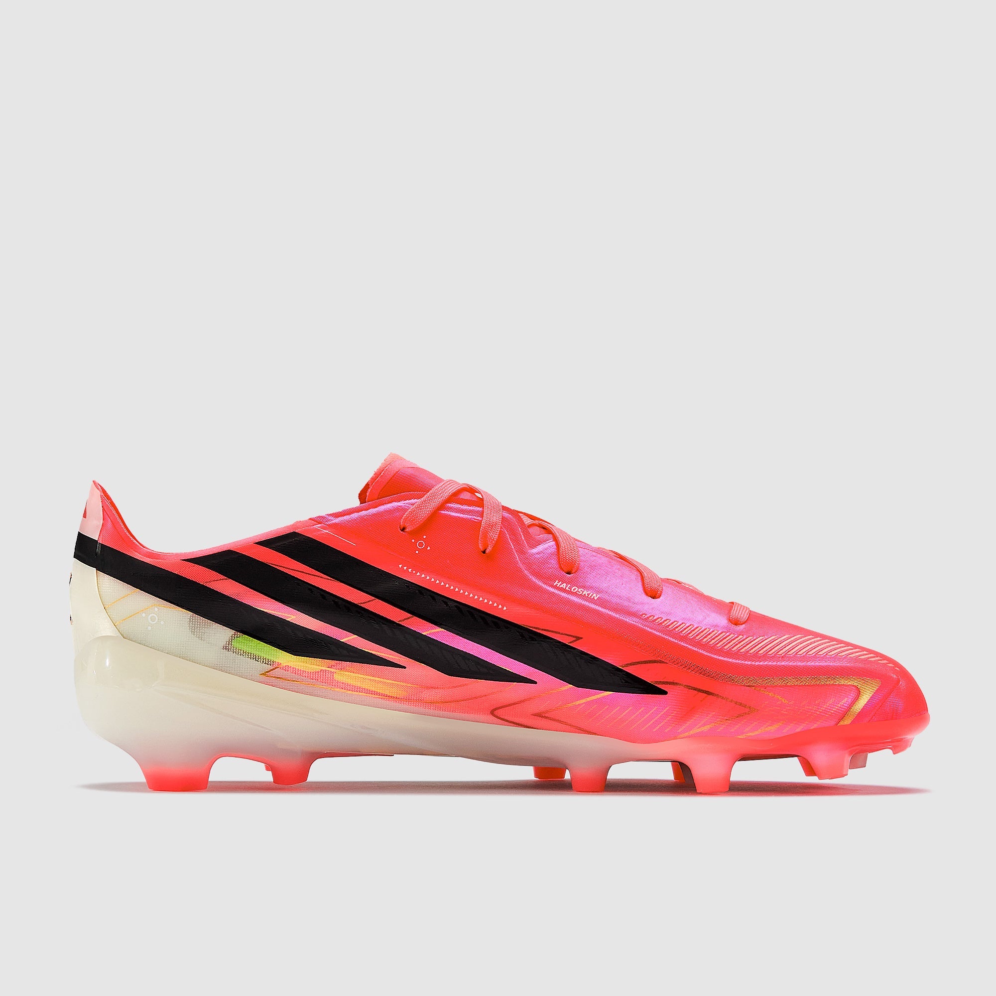 Adidas Kids F50 Hyperfast Elite FG Football Boots Solar Turbo/Core Black/Gold Met