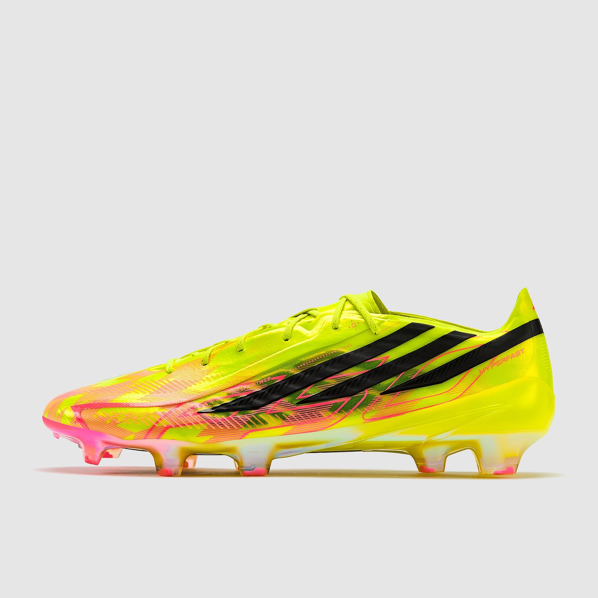 Adidas F50 Hyperfast Elite FG Football Boots Team Solar Yellow 2/Core Black/Solar Turbo
