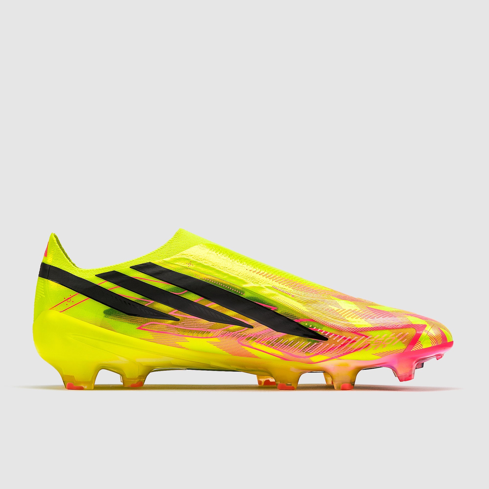 Adidas F50 Hyperfast Elite Laceless FG Football Boots Team Solar Yellow 2/Core Black/Solar Turbo