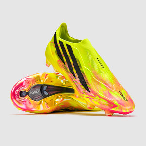 Adidas F50 Hyperfast Elite Laceless FG Football Boots Team Solar Yellow 2/Core Black/Solar Turbo