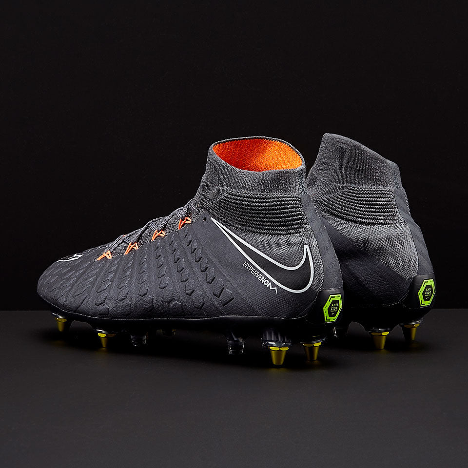 Nike Hypervenom Phantom III Elite DF SG-Pro AC Football Boots Black/White