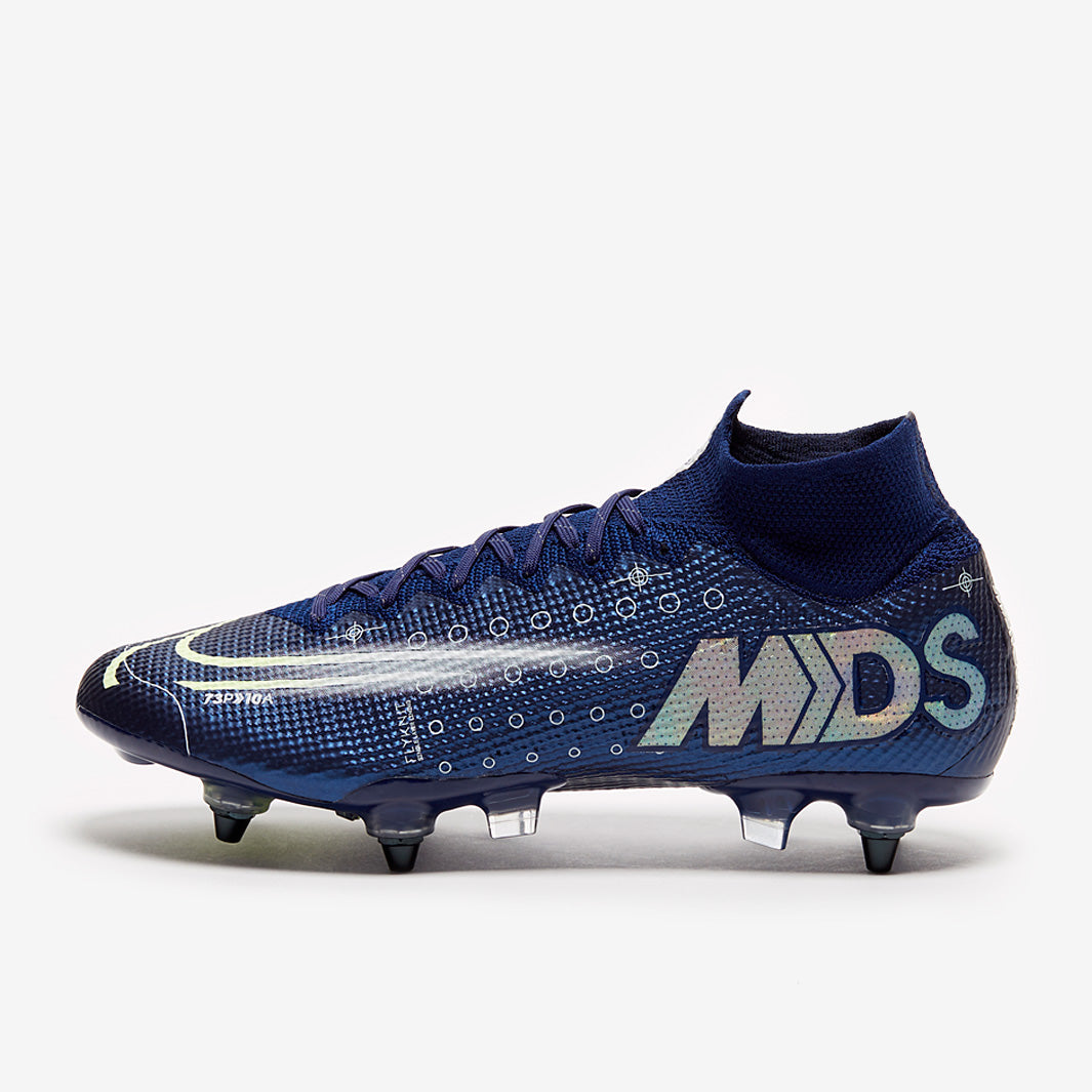 Nike Dream Speed Mercurial Superfly VII Elite SG-PRO AC Football Boots Blue Void/Volt/White