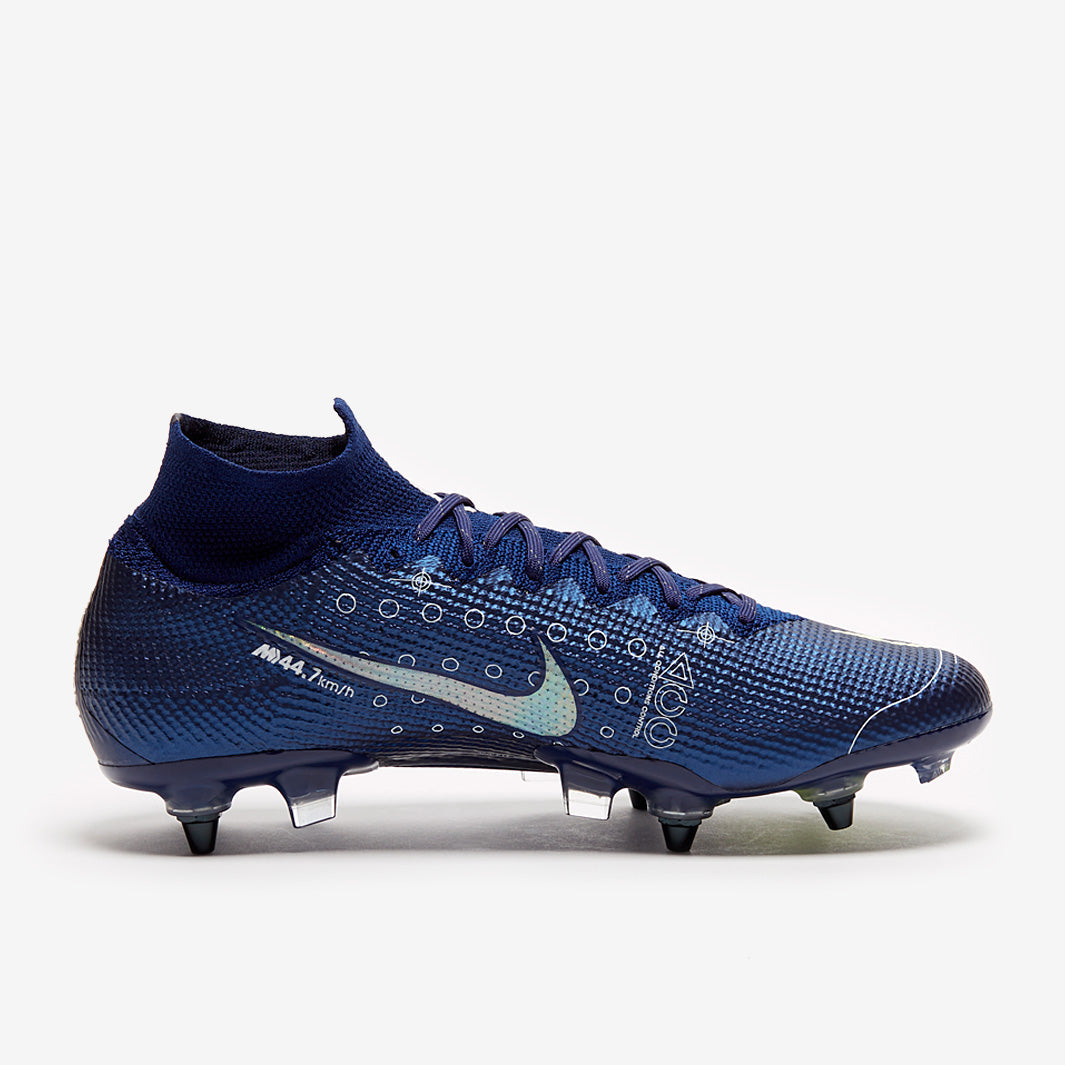 Nike Dream Speed Mercurial Superfly VII Elite SG-PRO AC Football Boots Blue Void/Volt/White