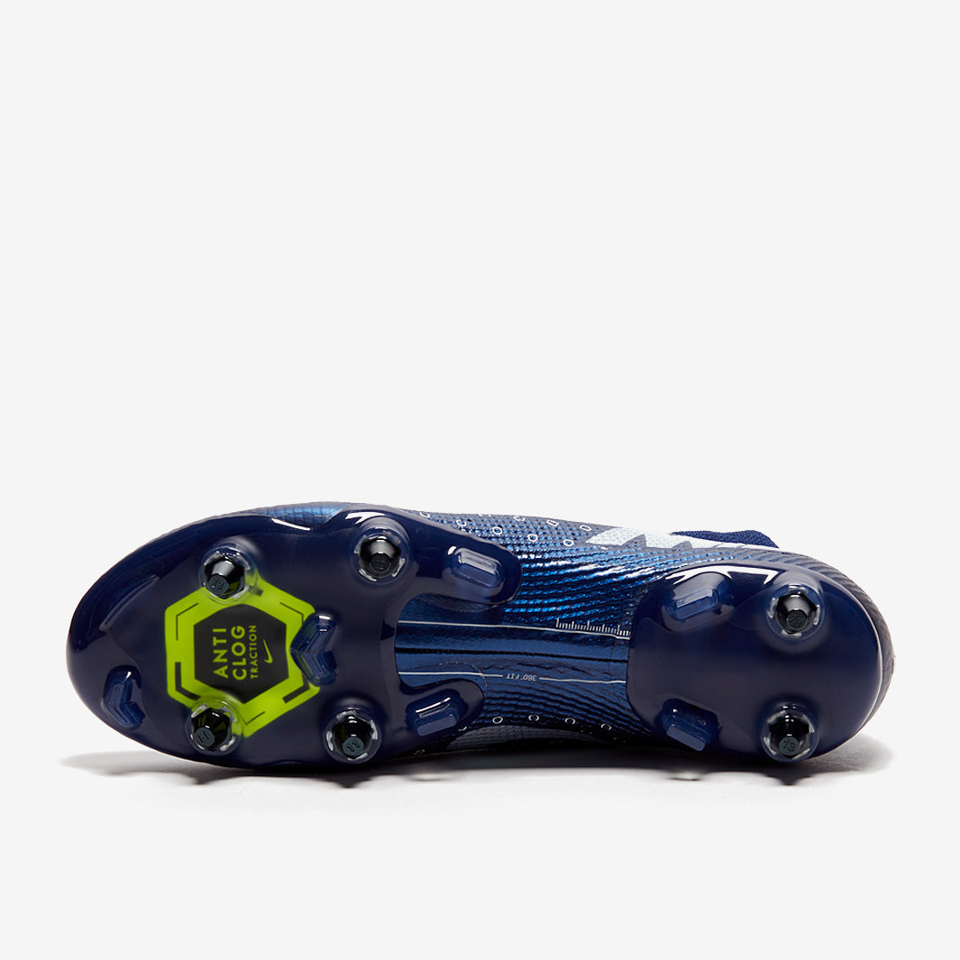 Nike Dream Speed Mercurial Superfly VII Elite SG-PRO AC Football Boots Blue Void/Volt/White