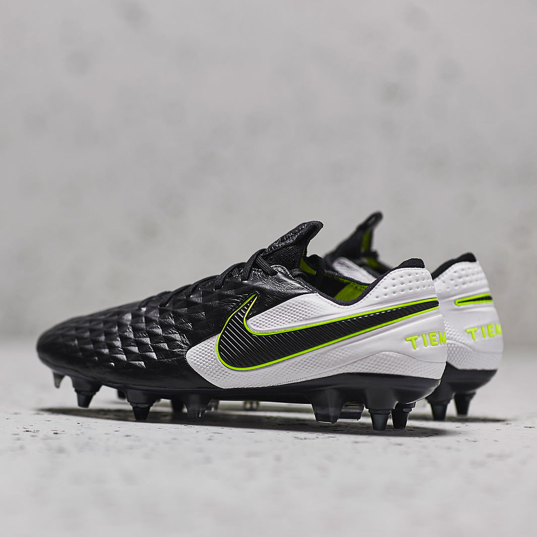 Nike Tiempo Legend VIII Elite SG-PRO AC Football Boots Black/White