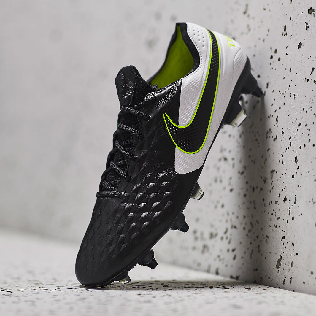 Nike Tiempo Legend VIII Elite SG-PRO AC Football Boots Black/White