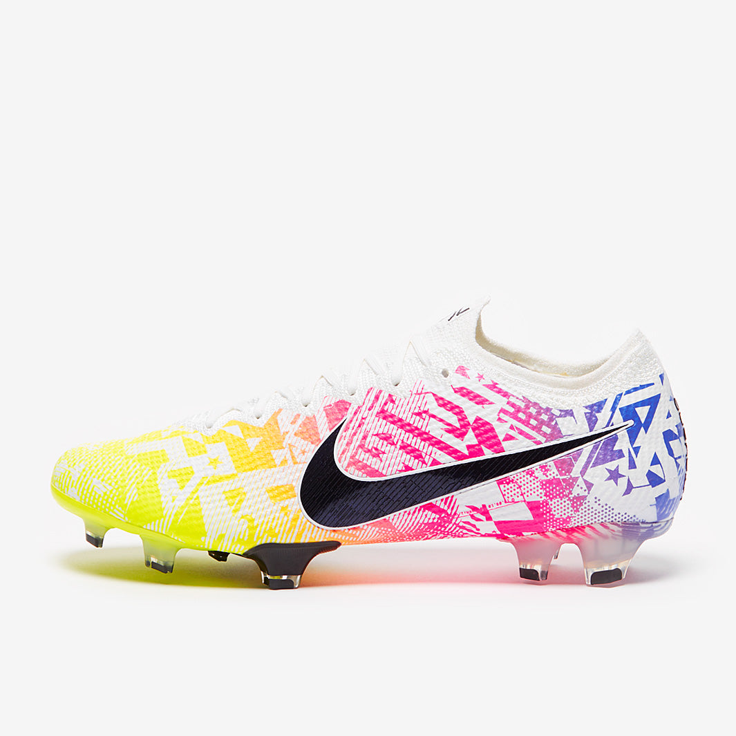 Nike Mercurial Vapor XIII Elite Neymar FG Football Boots White/Black/Racer Blue/Volt
