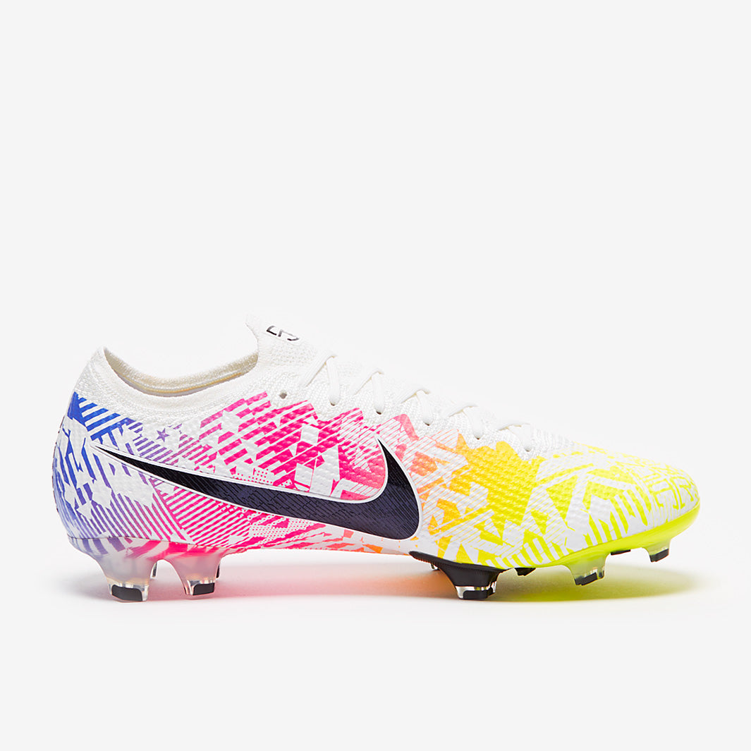 Nike Mercurial Vapor XIII Elite Neymar FG Football Boots White/Black/Racer Blue/Volt