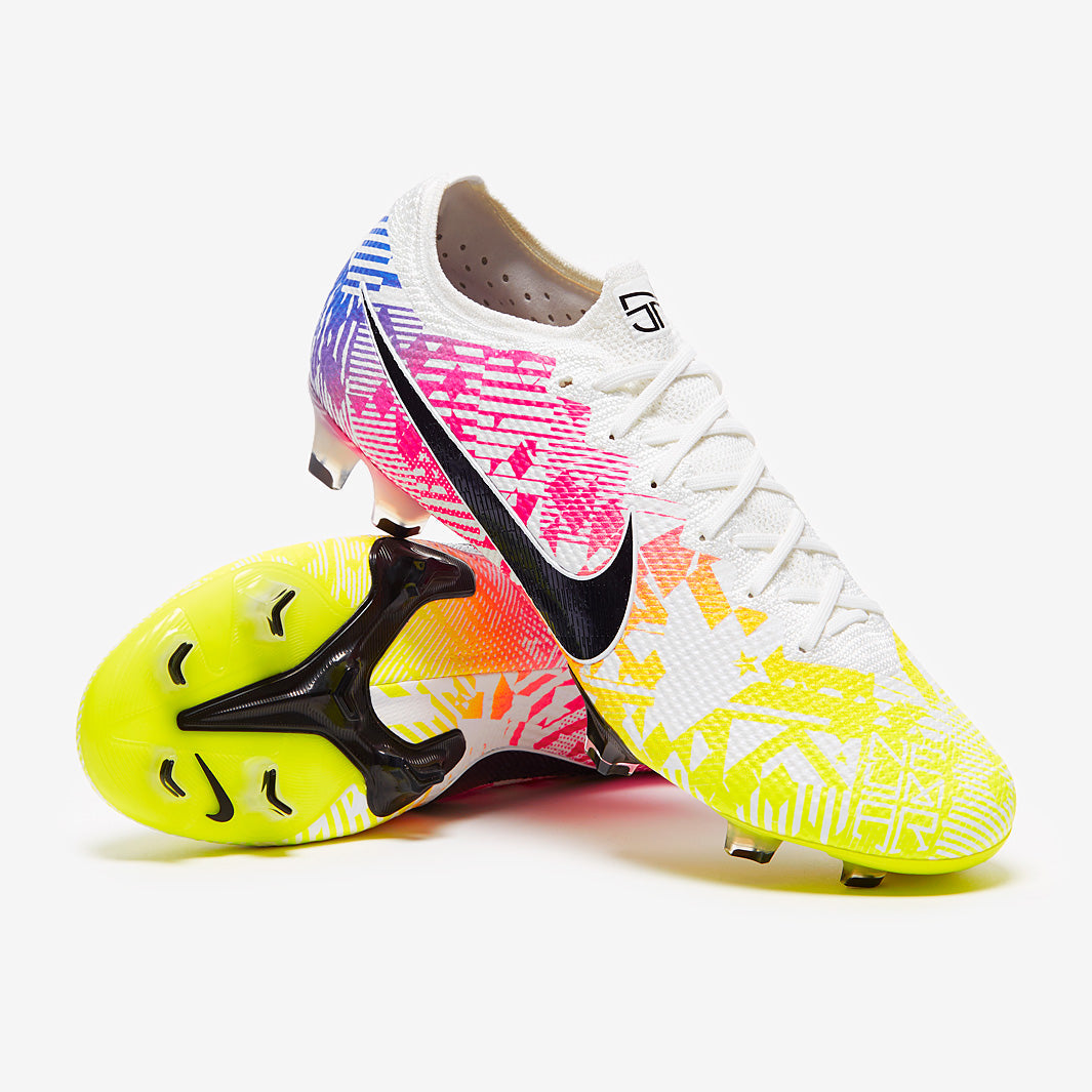 Nike Mercurial Vapor XIII Elite Neymar FG Football Boots White/Black/Racer Blue/Volt